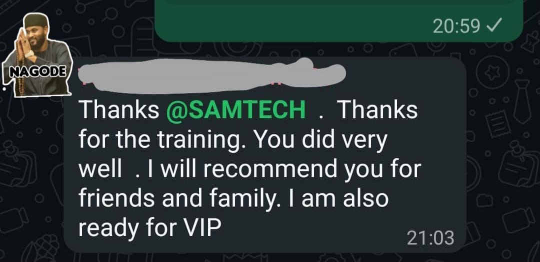 TAAM student testimonial 2